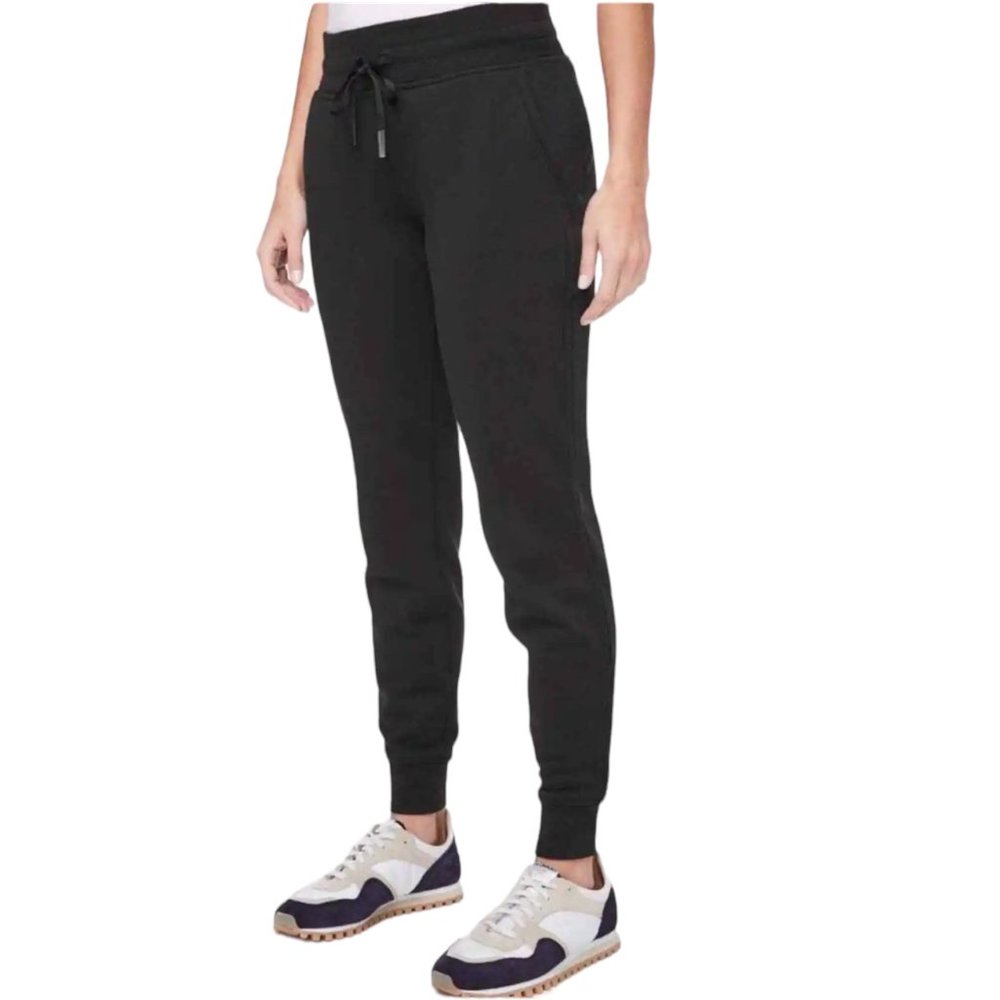 Lululemon Warm Down Jogger II Black Womens 8 - Picture 1 of 6